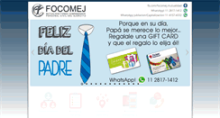 Desktop Screenshot of focomej.org.ar